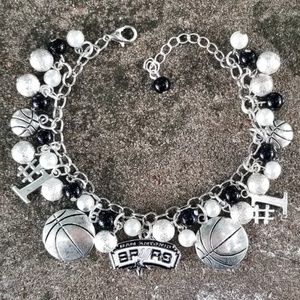 Spurs Charm Bracelet